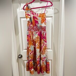 Band of the free NWT Colorful Leaf Print Dress SMALL